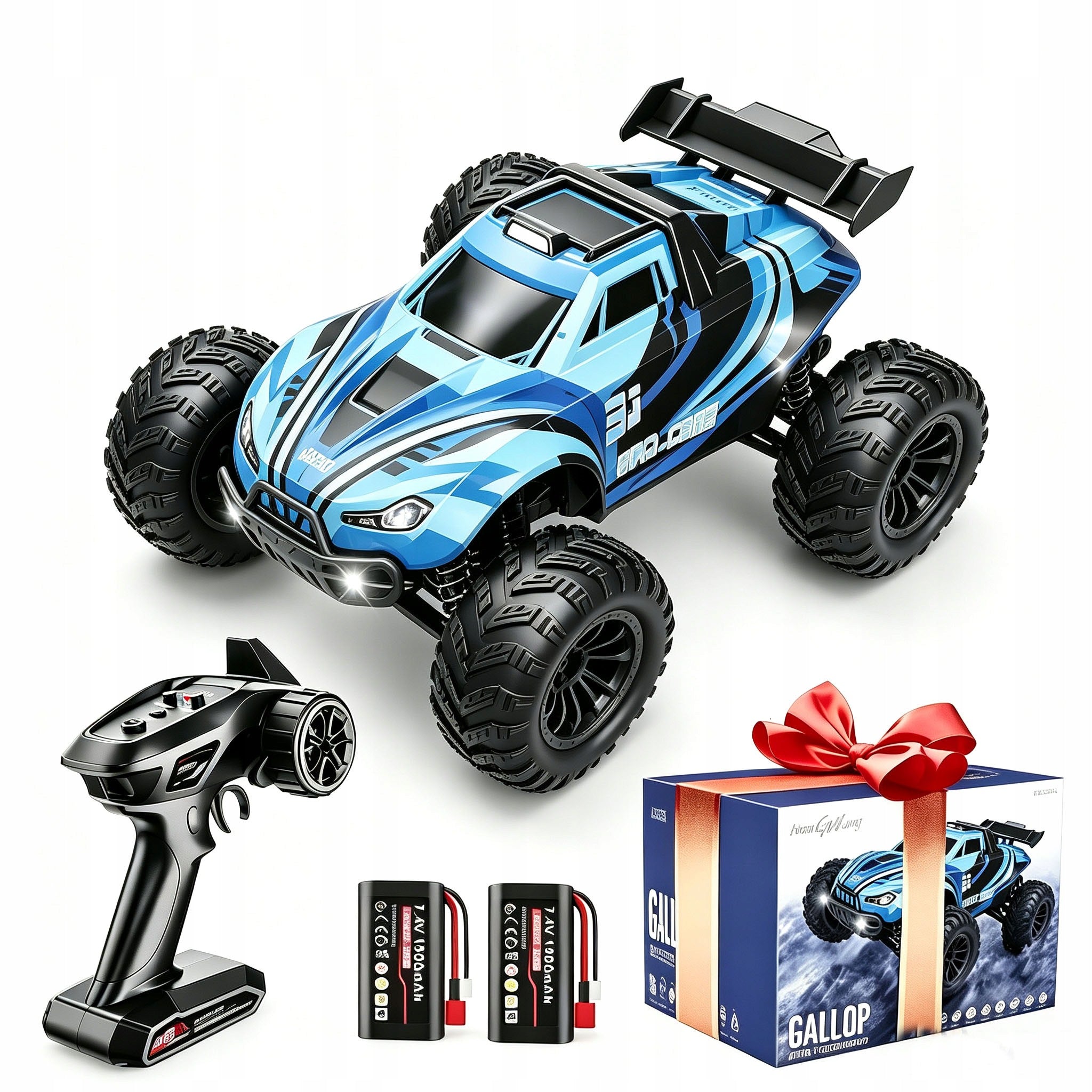 REMOTE CONTROLLED CAR 1:16 OFF-ROAD FAST OFF ROAD 2.4GHZ 4WD 30KM/H