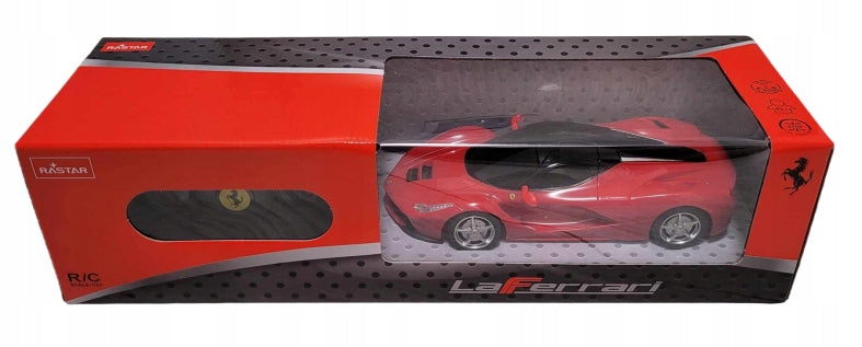 REMOTE CONTROLLED CAR 1:24 Ferrari LaFerrari RASTAR License 48900 - B Color black