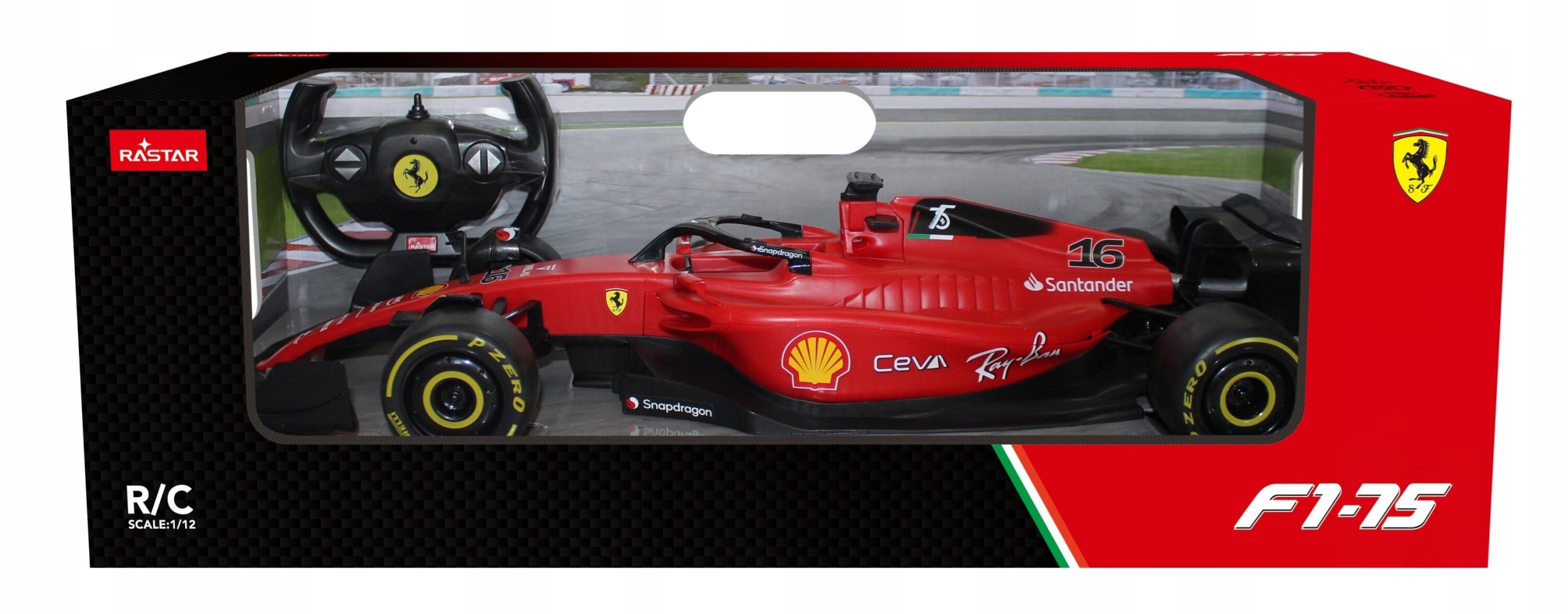 REMOTE CONTROLLED CAR AUTO FERRARI FORMULA RC 1:12 FOR REMOTE CONTROL RED Manufacturer code C0884