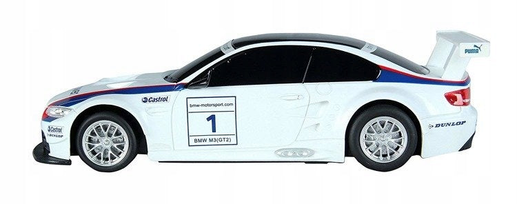 REMOTE CONTROLLED CAR AUTO RC REMOTE CONTROL RASTAR BMW DRIFT M3 1:24 Packaging status original