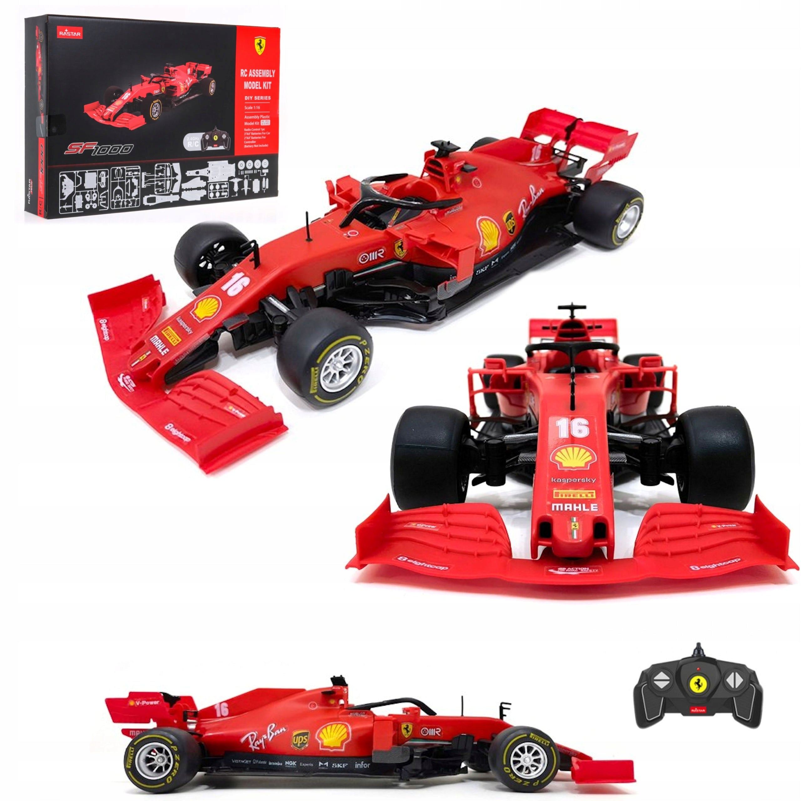 REMOTE CONTROLLED CAR AUTO RC REMOTE CONTROL VEHICLE FOR MOUNTING FERRARI FORMULA