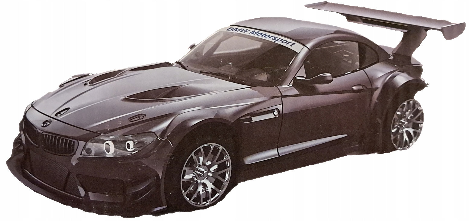 REMOTE CONTROLLED CAR BMW Z4 GT3 1:24 BRAHA + PILOT AUTO Black Brand no brand