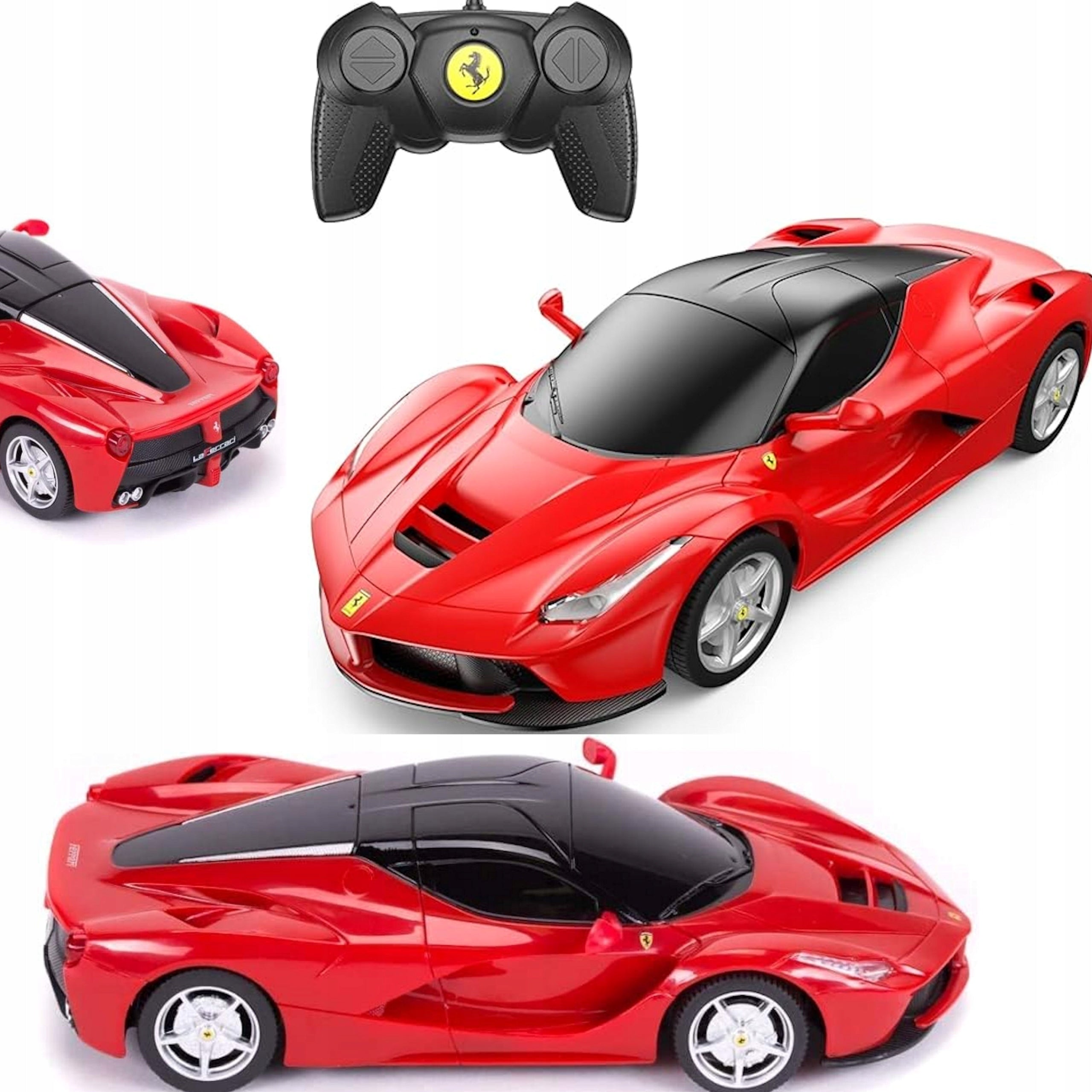 REMOTE CONTROLLED CAR FOR REMOTE CONTROL AUTO FERRARI RED 1:24 RC COIL