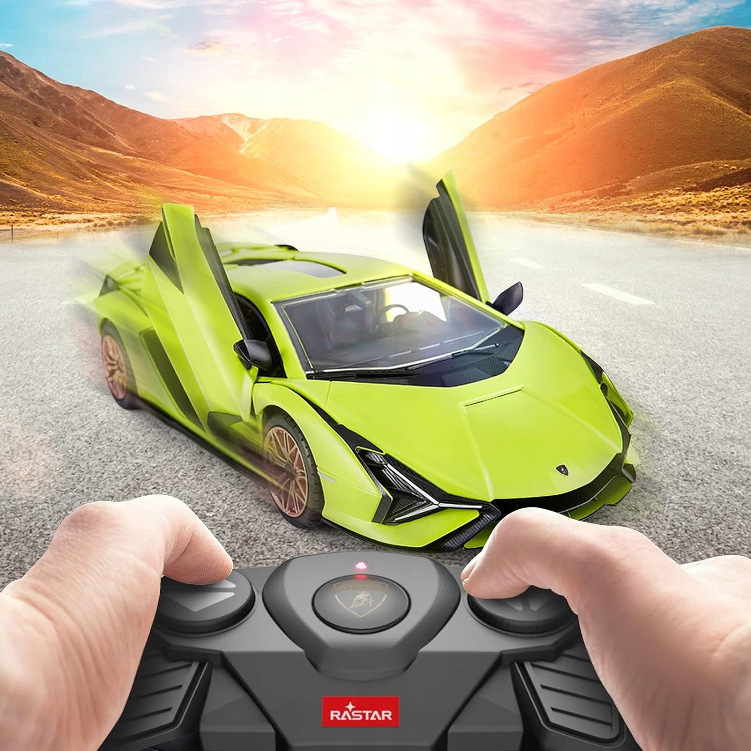 REMOTE CONTROLLED CAR Lamborghini Sian RASTAR for folding AUTO PILOT EAN (GTIN) 5905280661871
