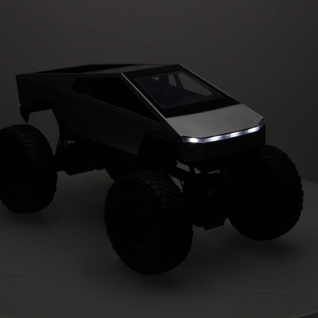 REMOTE CONTROLLED CAR RC CYBER TRUCK 4X4 OFF ROAD 50CM LED Manufacturer code CYBER TRUCK PICKUP