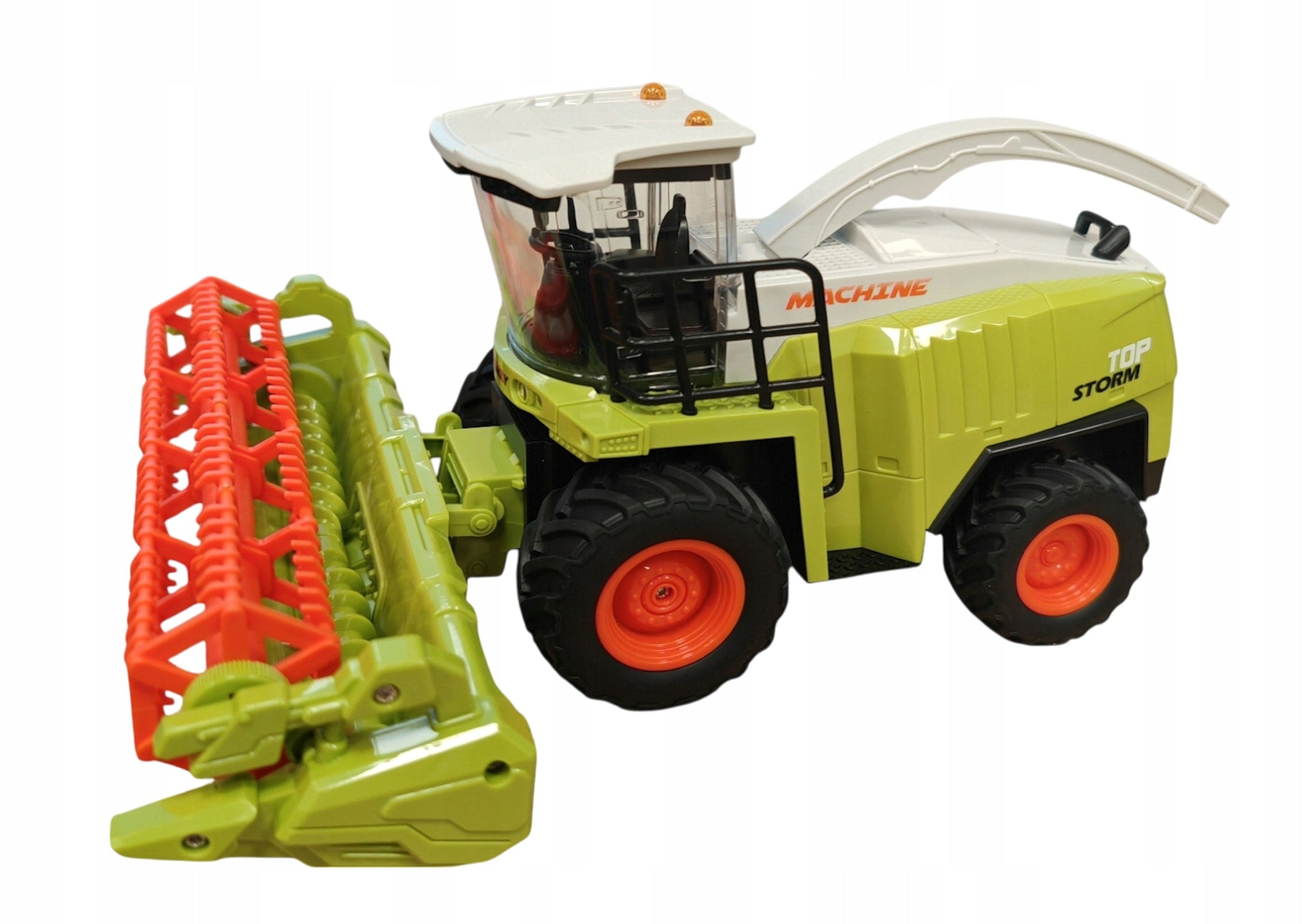 REMOTE CONTROLLED COMBINE HARVESTER RC TOY FOR REMOTE CONTROL LIGHT SOUND 1:24 COIL Packaging status original