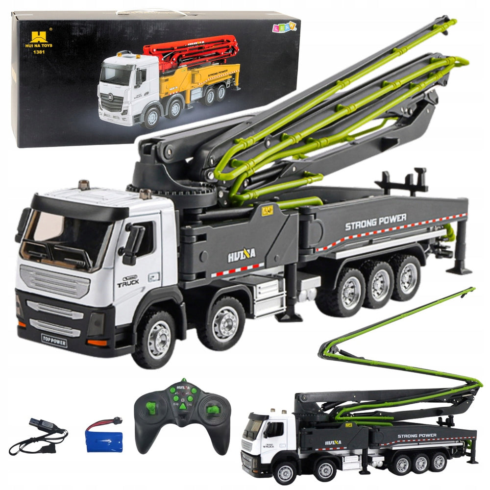 REMOTE CONTROLLED CONCRETE PUMP HUI FOR TOYS 11CH 1:18 Lean Toys