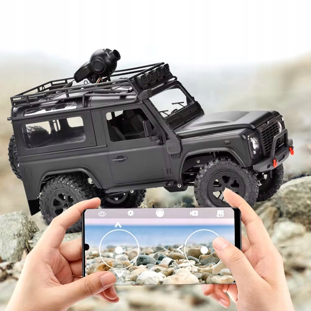 REMOTE CONTROLLED CROSSING CAR WITH CAMERA 4x4 AUTO OFF-ROAD OFFROAD Manufacturer code FY003A_5A grey