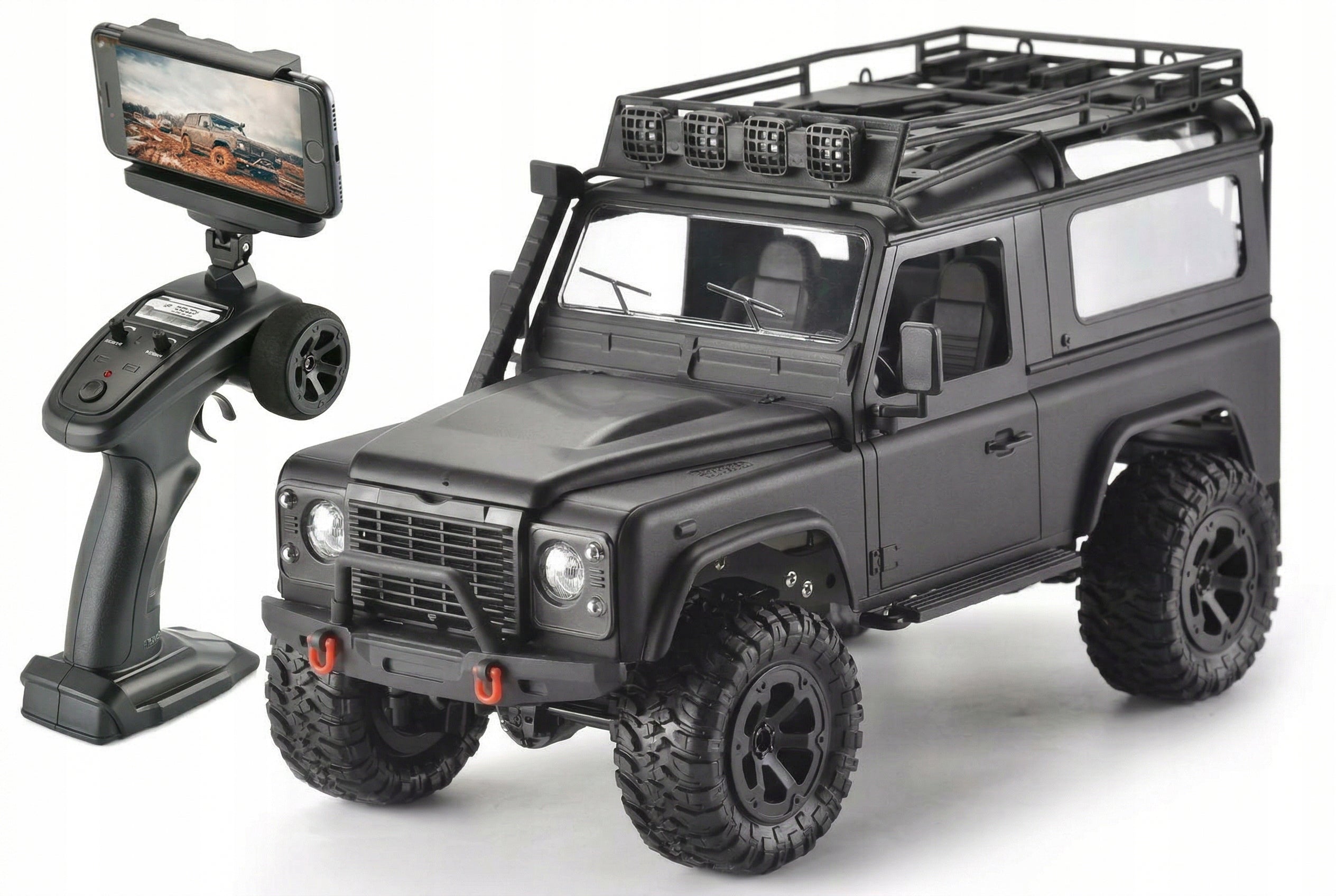REMOTE CONTROLLED CROSSING CAR WITH CAMERA 4x4 AUTO OFF-ROAD OFFROAD