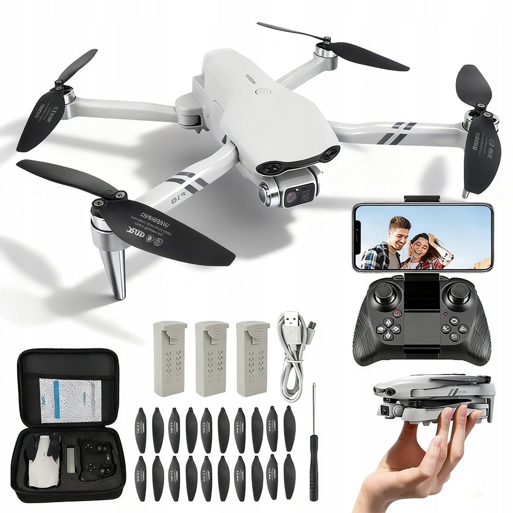 REMOTE CONTROLLED DRONE F10 WIFI CAMERA FOLDABLE SMART WITH HOVER MODE