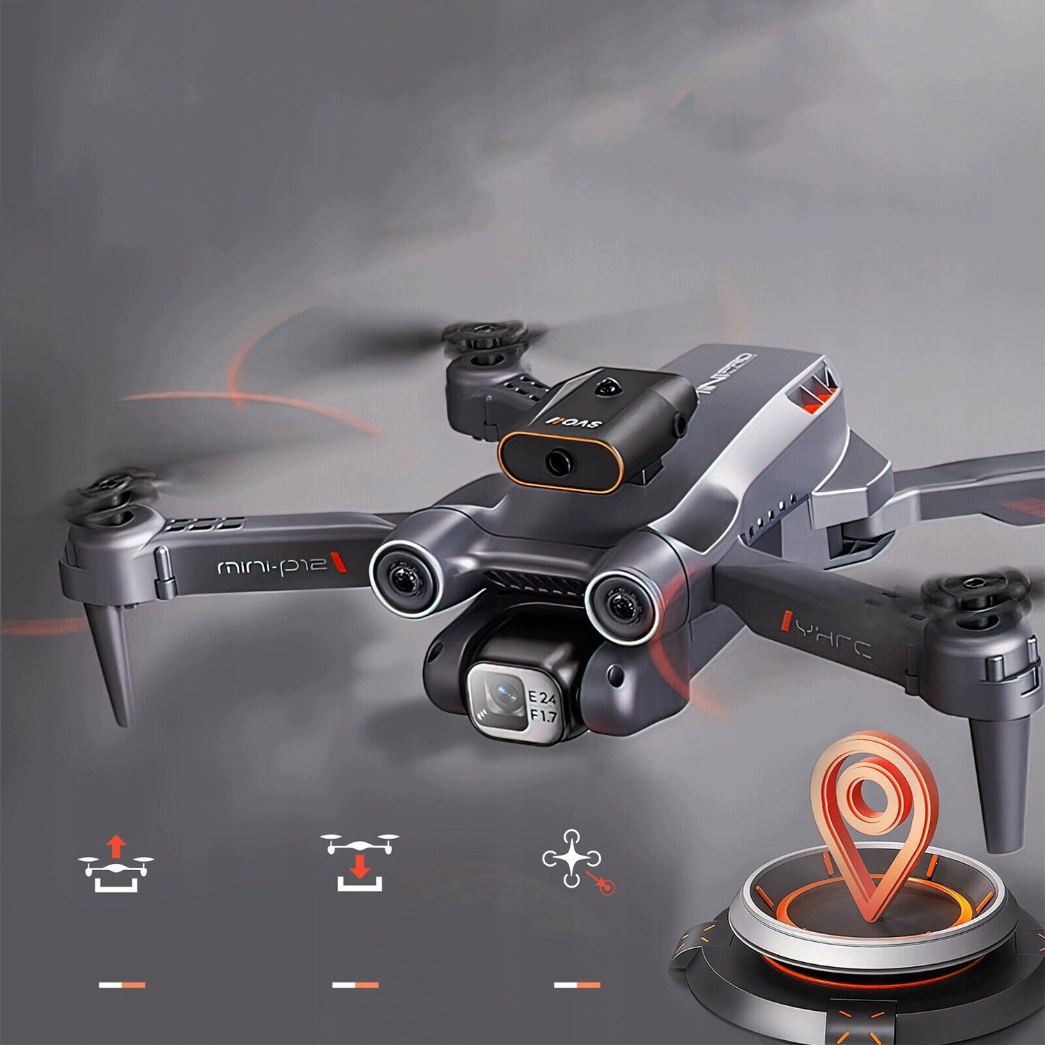 REMOTE CONTROLLED DRONES, RC QUADCOPTER FOR BEGINNERS, HEADLESS MODE Packaging status original