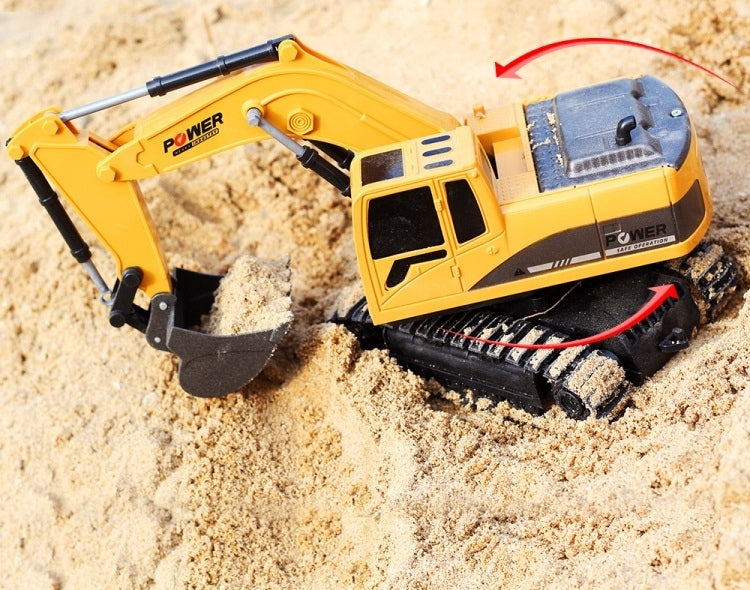 REMOTE CONTROLLED LARGE EXCAVATOR BULLDOZER + FOR REMOTE CONTROL RC CONSTRUCTION VEHICLE 1:24 EAN (GTIN) 5903772583274