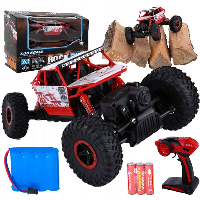 REMOTE CONTROLLED LARGE OFF-ROAD CAR AUTO RC 4x4 TOY FOR CHILD