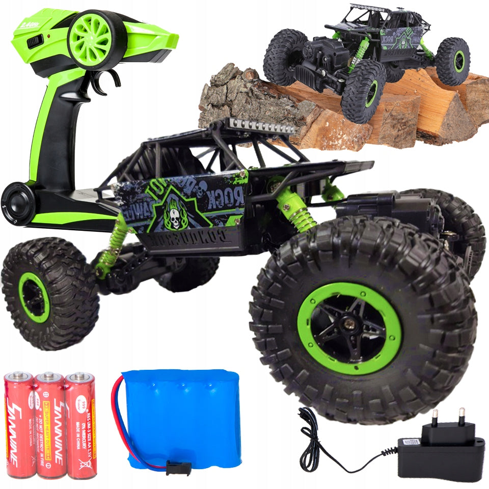 REMOTE CONTROLLED LARGE OFF-ROAD CAR AUTO VEHICLE 4x4 REMOTE CONTROL RANGE 50M