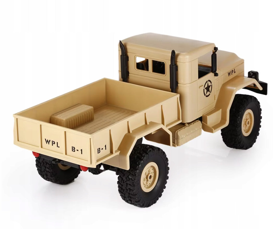 REMOTE CONTROLLED MILITARY TRANSPORTER TRUCK BIG RC CAR Kind driving