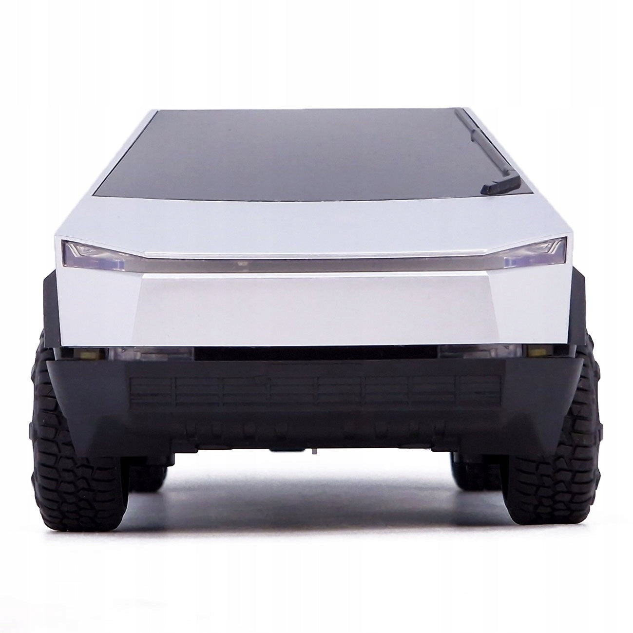 REMOTE CONTROLLED PICKUP CYBER TRUCK FOR REMOTE CONTROL LEDY, 4 SWIVEL WHEELS GIFT Manufacturer code CYBERTRUCK PREZENT SZYBKIE ŁADOWANIE
