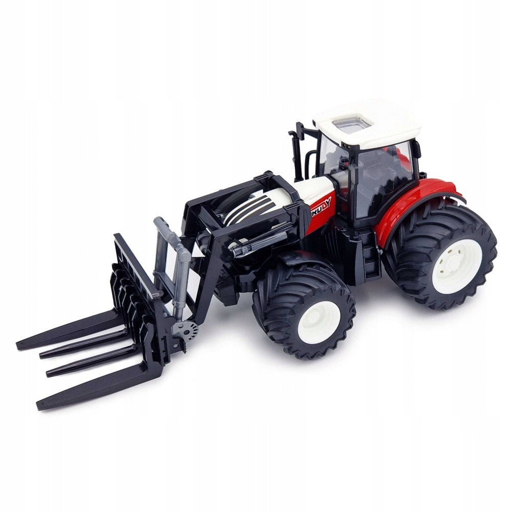 REMOTE CONTROLLED TRACTOR WITH TURM RC ON REMOTE CONTROL LED LIGHT RD EAN (GTIN) 5905311335634