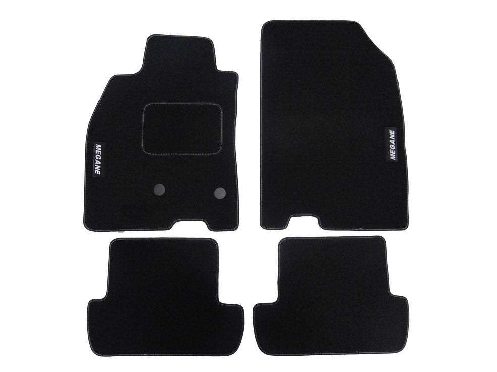 RENAULT MEGAN MEGANE 1 2 3 4 VELOUR MATS 8mm EAN (GTIN) 5903887306188
