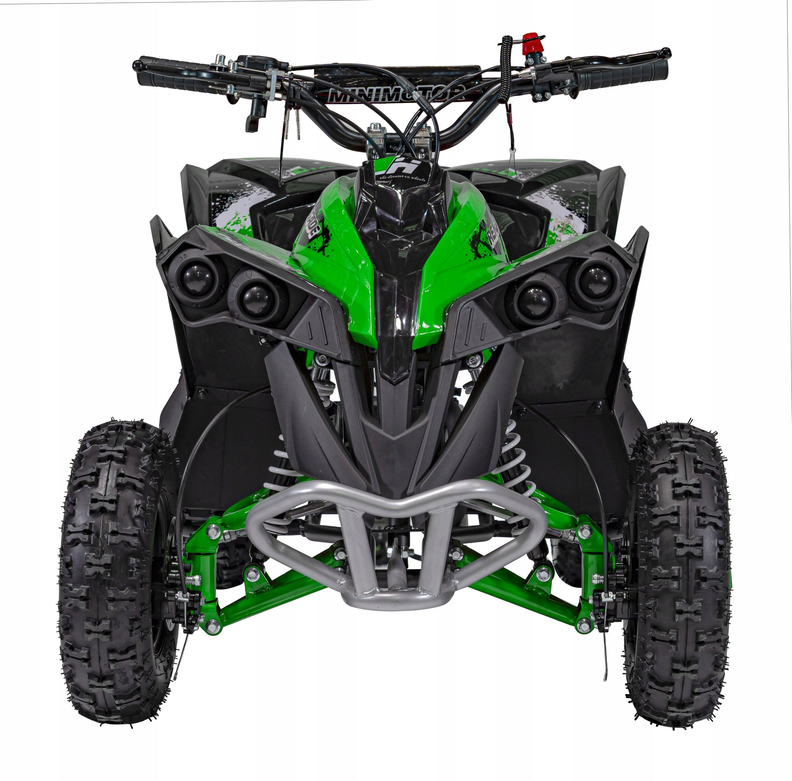 RENEGADE HIPERFECT 49CC Combustion Quad for children 40 km/h Green ATV-3A Manufacturer code PSP.ATV-3A.ZIE