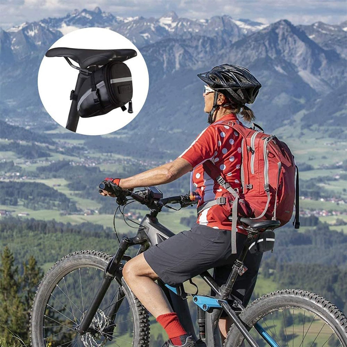 REPAIR KIT FOR BIKE 16 EL. MULTITOOL PUMP PATCH INNER TUBE CASE Brand no brand