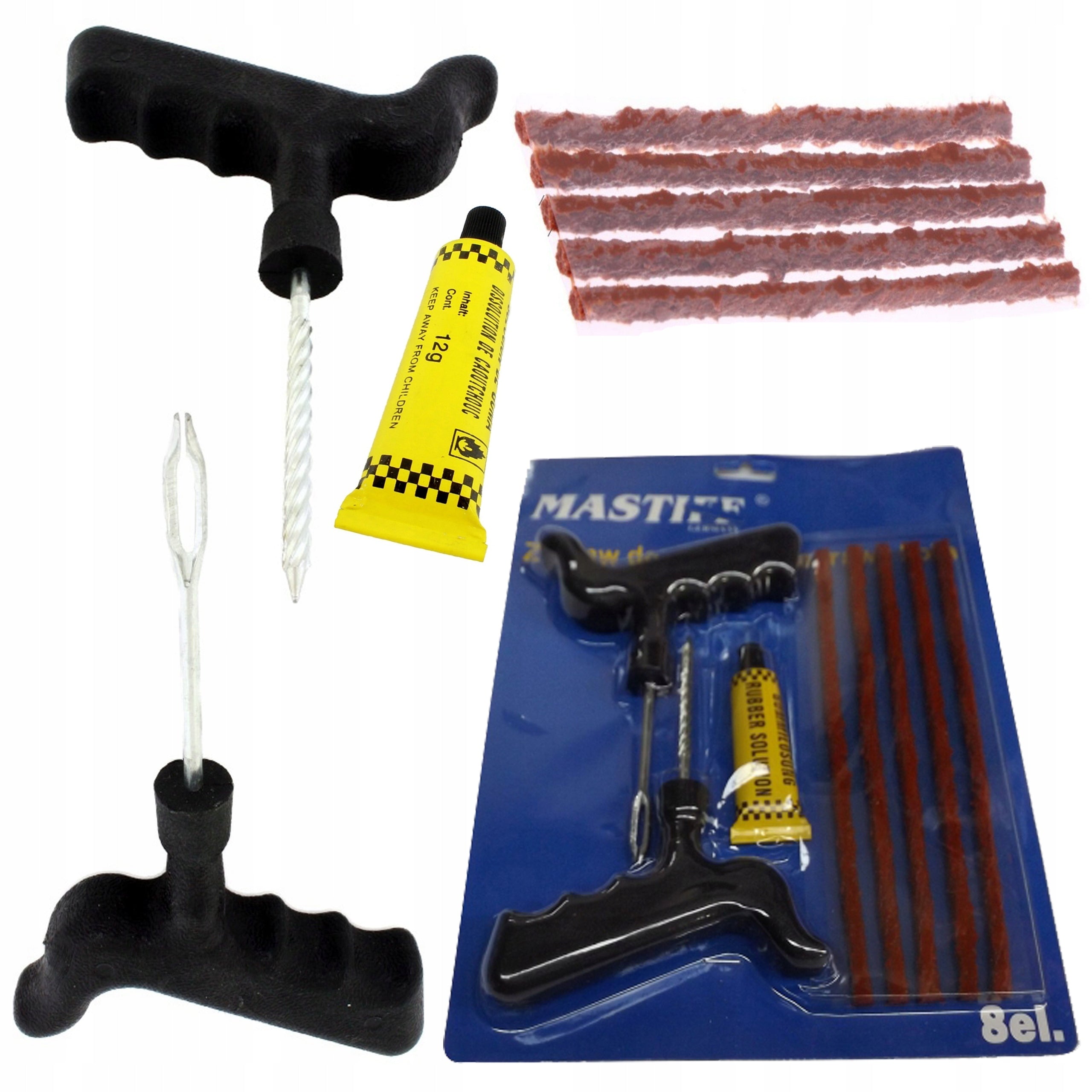 REPAIR KIT FOR QUICK REPAIR OF WHEEL TIRES