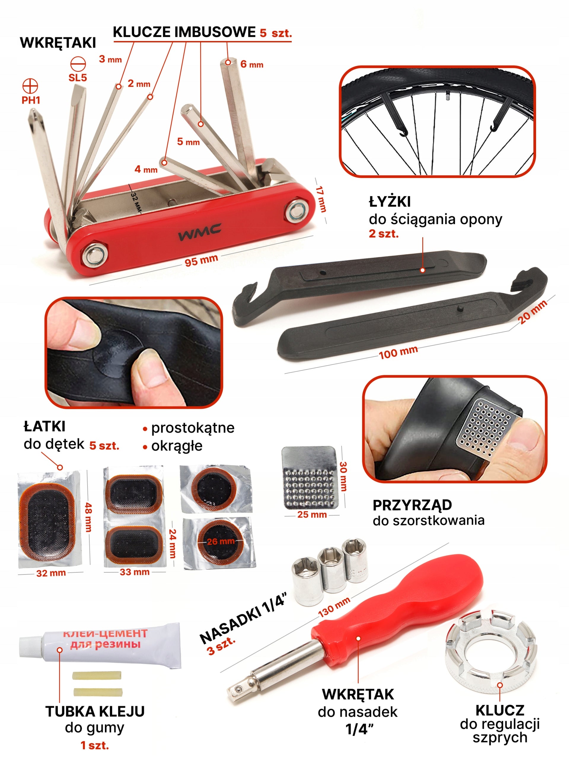 REPAIR KIT FOR REPAIRING BIKE WATER BOTTLE 27EL Manufacturer code 49890