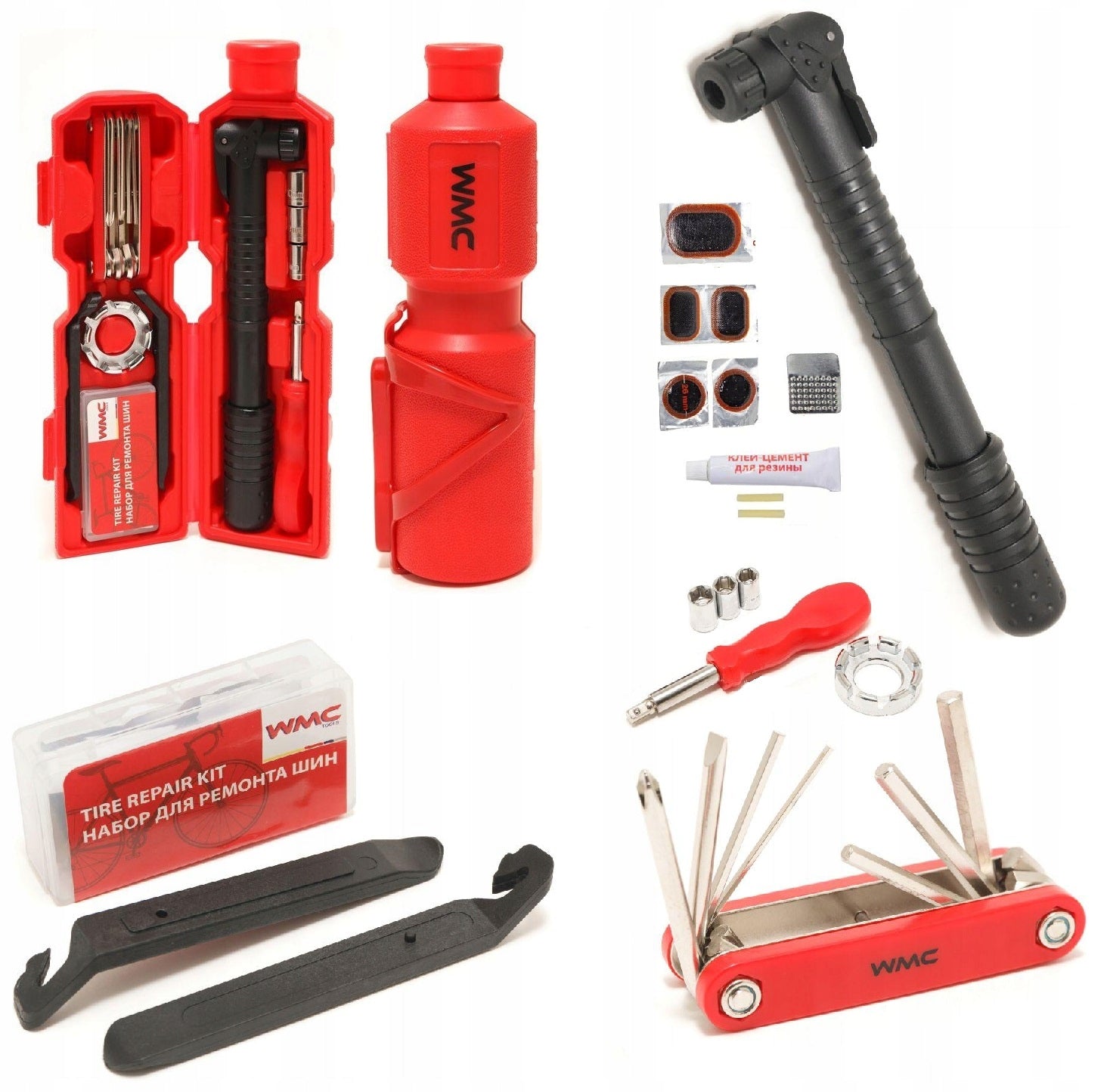 REPAIR KIT FOR REPAIRING BIKE WATER BOTTLE TOOLS Packaging status original