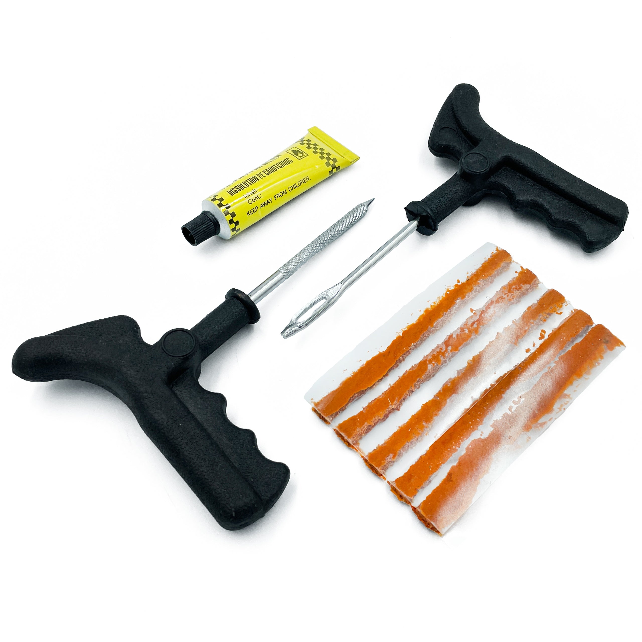REPAIR KIT FOR TUBELESS TIRES 8 ELEMENTS