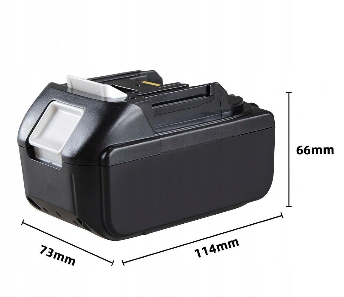 REPLACEMENT BATTERY FOR MAKITA 18V 6,0 Ah BL1860 6AH BATTERY Manufacturer code ZAMIENNIK Bateria MAKITA