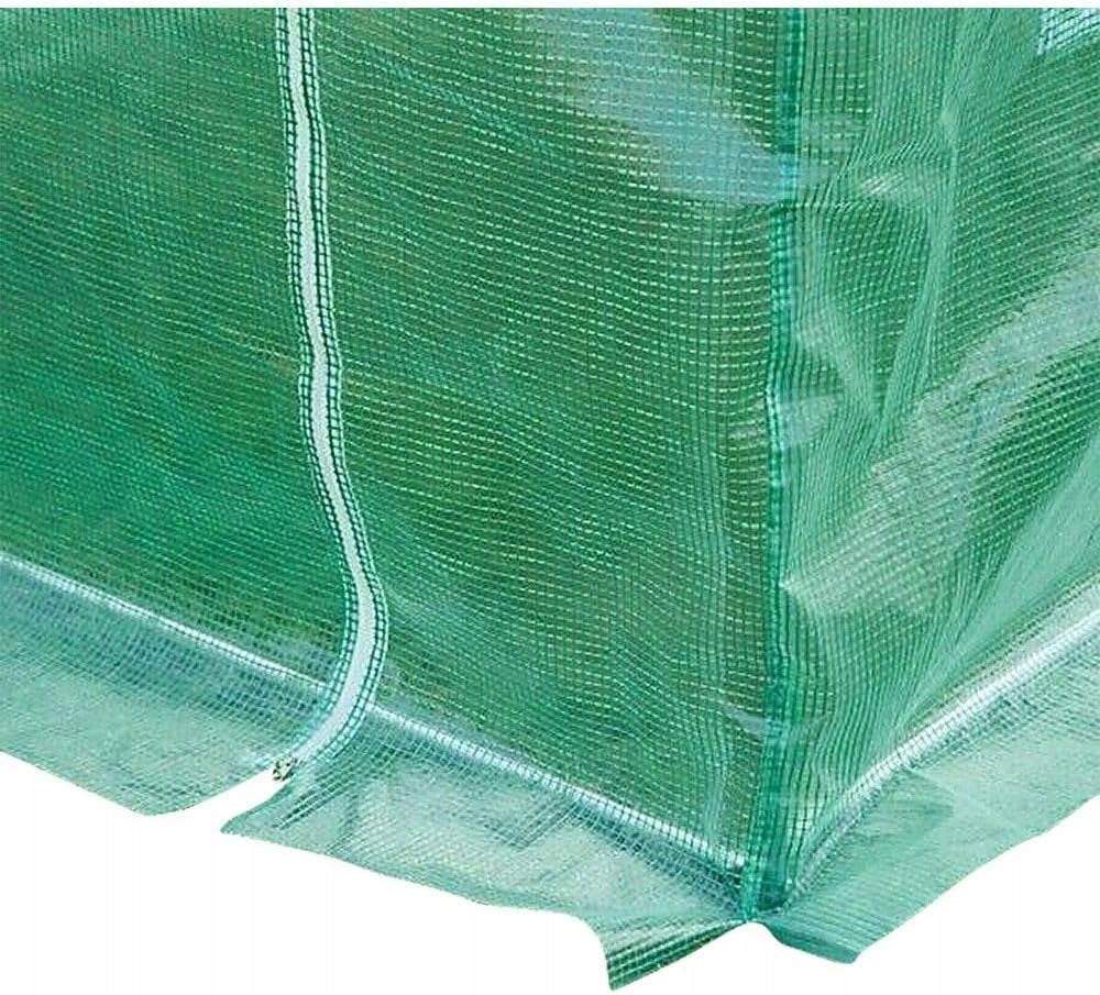 REPLACEMENT FILM FOR GARDEN FOIL TUNNEL green UV COVERING window 4x2,5x2m Length 4 m