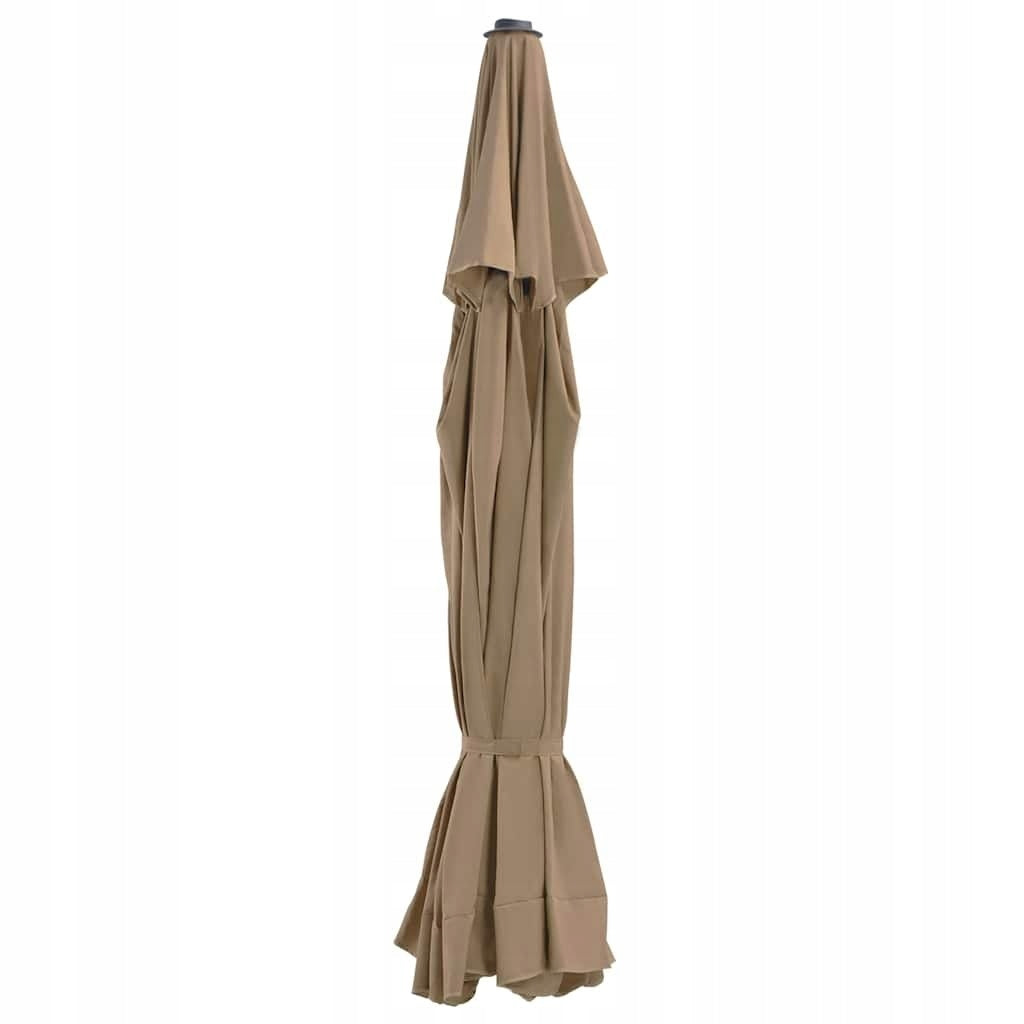 REPLACEMENT GARDEN UMBRELLA COVER COLOR TAUPE 515CM 8 RIBS Packaging status original