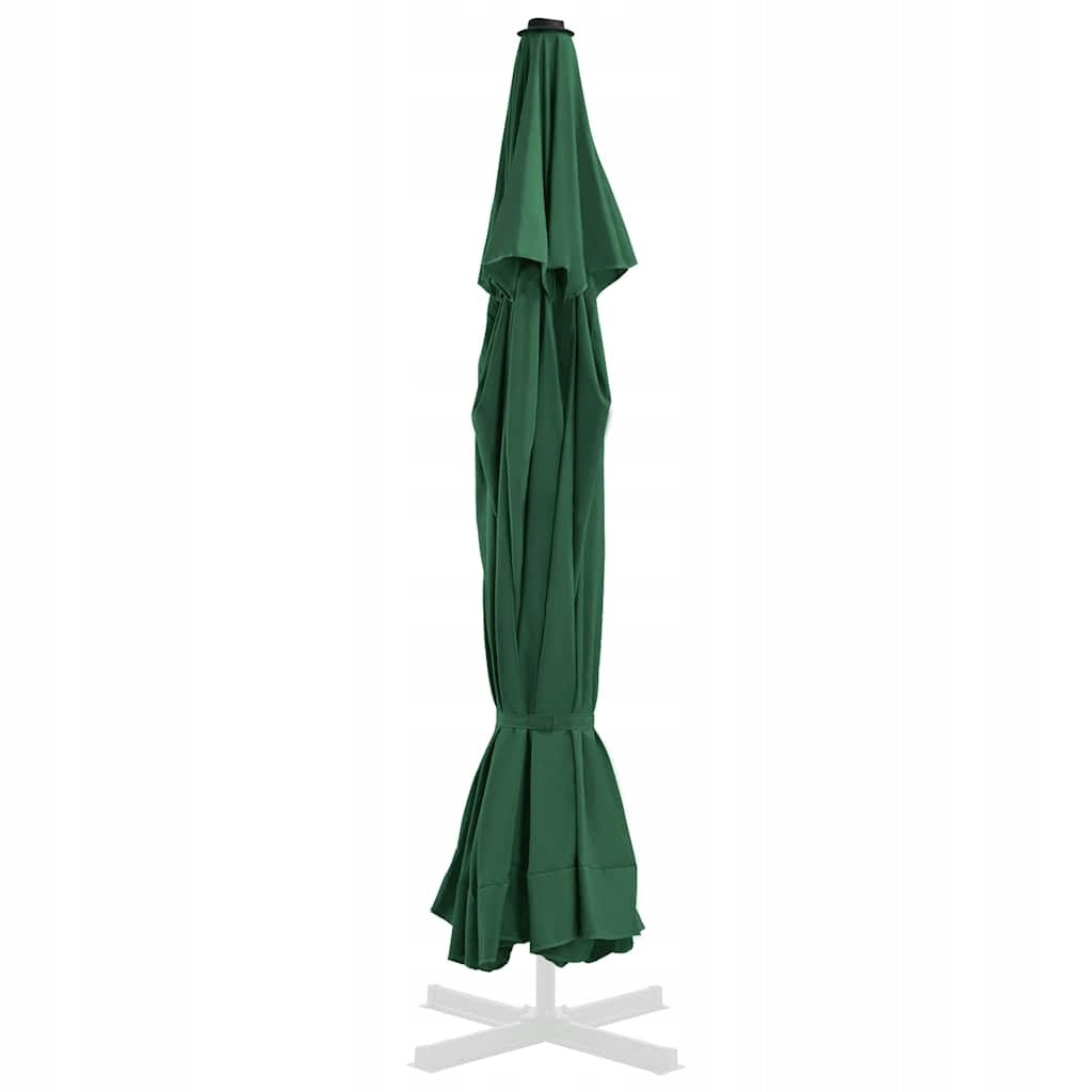 REPLACEMENT GARDEN UMBRELLA COVER GREEN 515CM Diameter/width 500 cm
