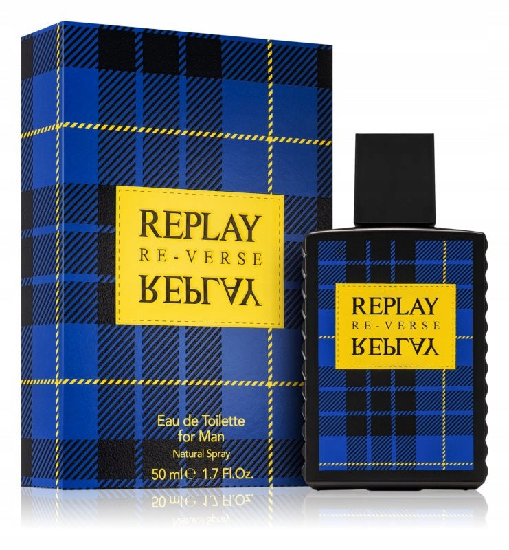 REPLAY SIGNATURE RE-VERSE FOR MAN EDT 50ML