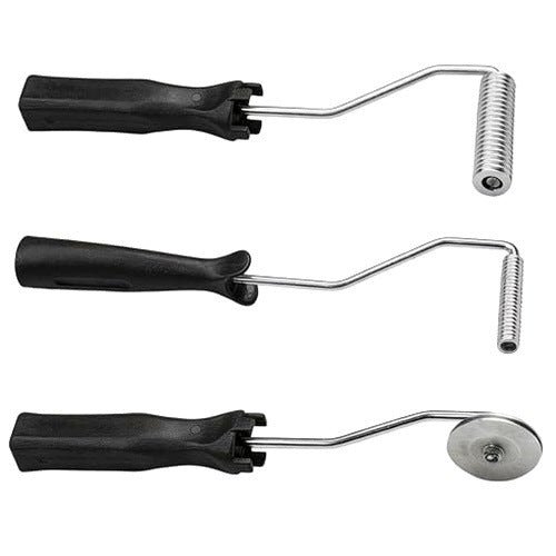 RESIN ROLLER FIBERGLASS SET OF 3 PIECES PROFESSIONAL TOOL