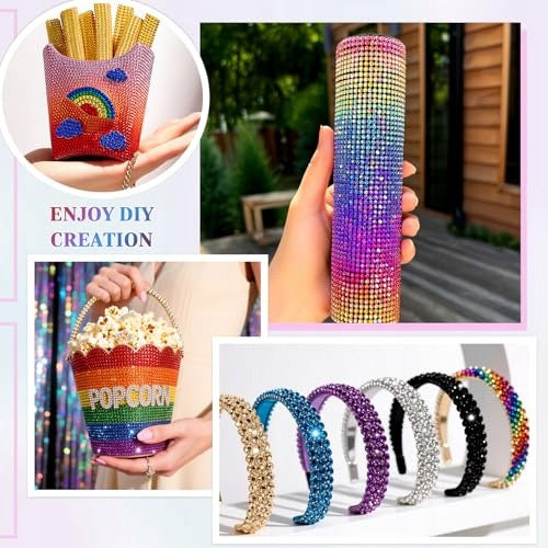 RESIN STRAS STONES MULTICOLOR SET OF 36000 PCS. FOR MANICURE Manufacturer code Bez marki