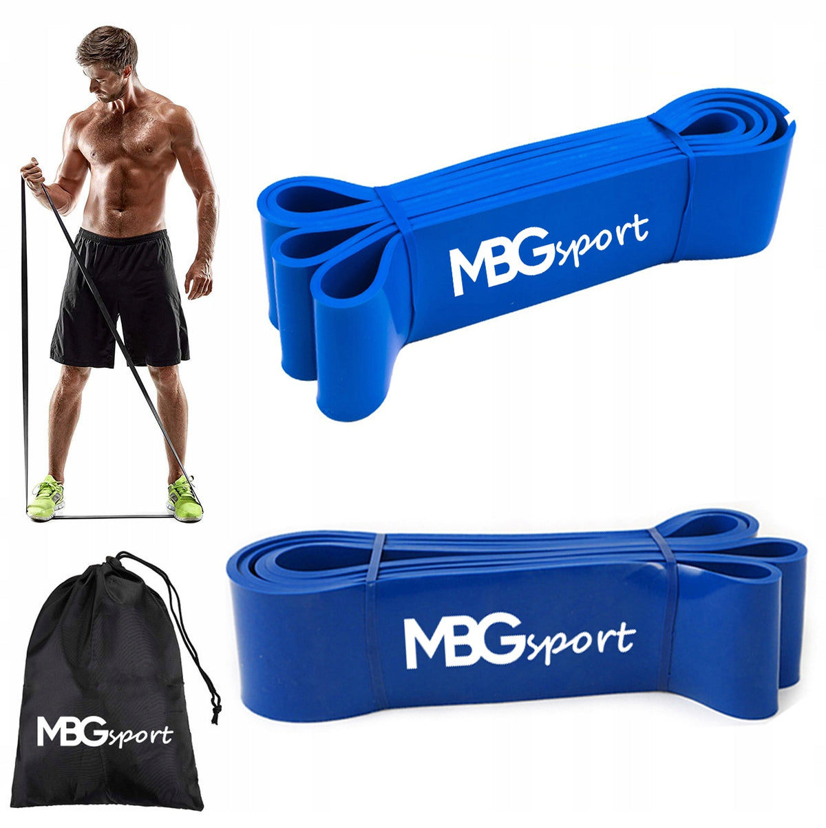 RESISTANCE FITNESS RUBBER EXERCISE RUBBER 29-79kg STRONG
