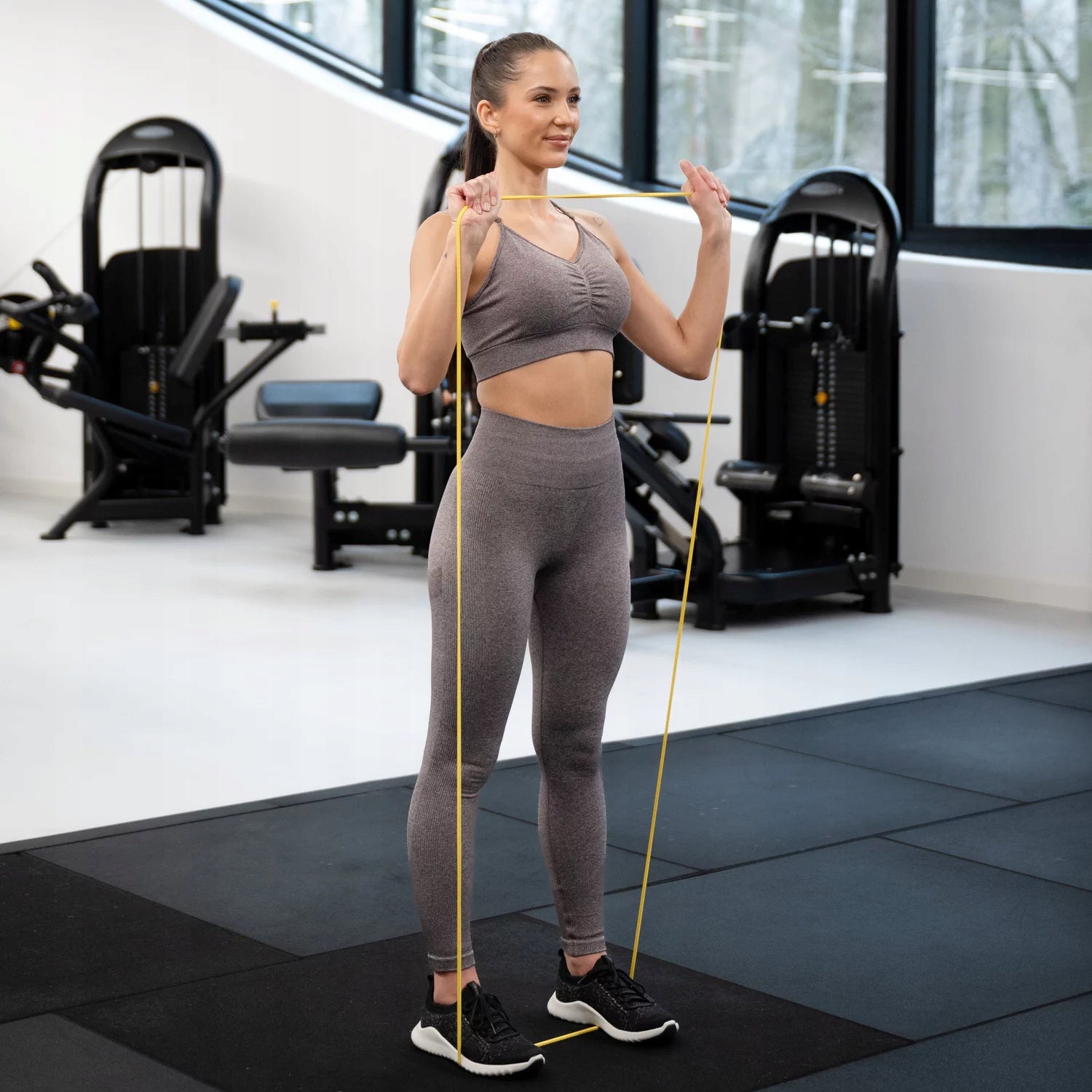 RESISTANCE RUBBER FOR EXERCISE FITNESS TRAINING TAPE RESISTANCE LIGHT 1-7KG GYMTEK Resistance 1–7 kg