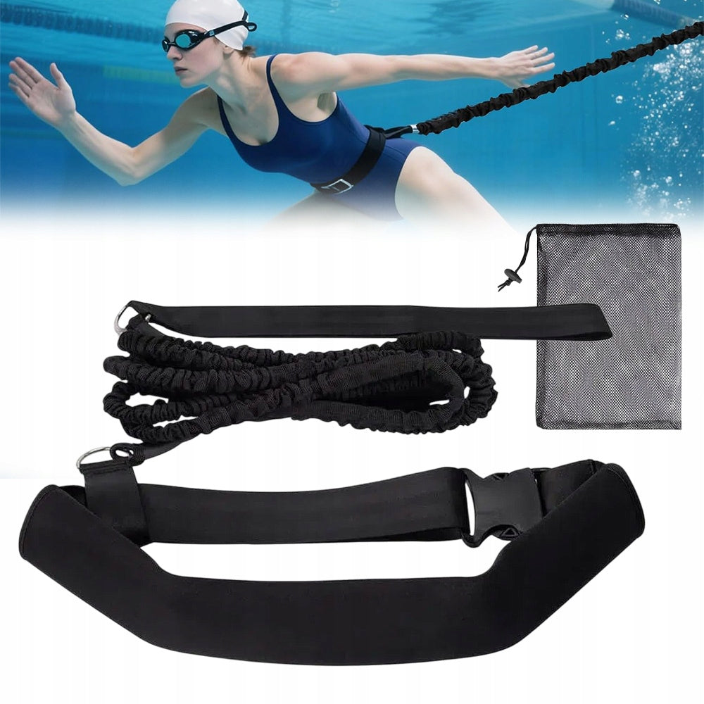 RESISTANCE SWIMMING BELT FOR LEARNING TO SWIM FORCHILDREN ADULT RUBBER LATEX Packaging status original