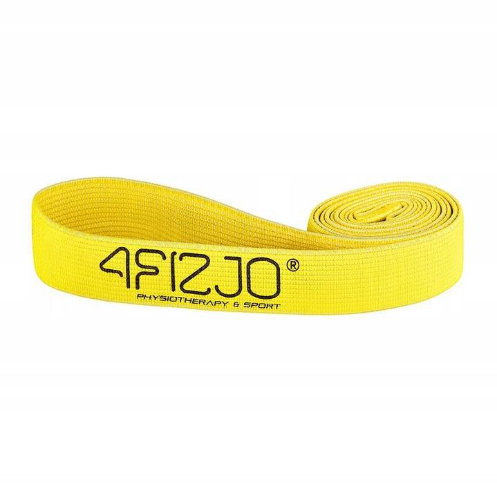 RESISTANCE TAPE 4FIZJO Power Band 210 cm 27-35 kg Yellow rubber