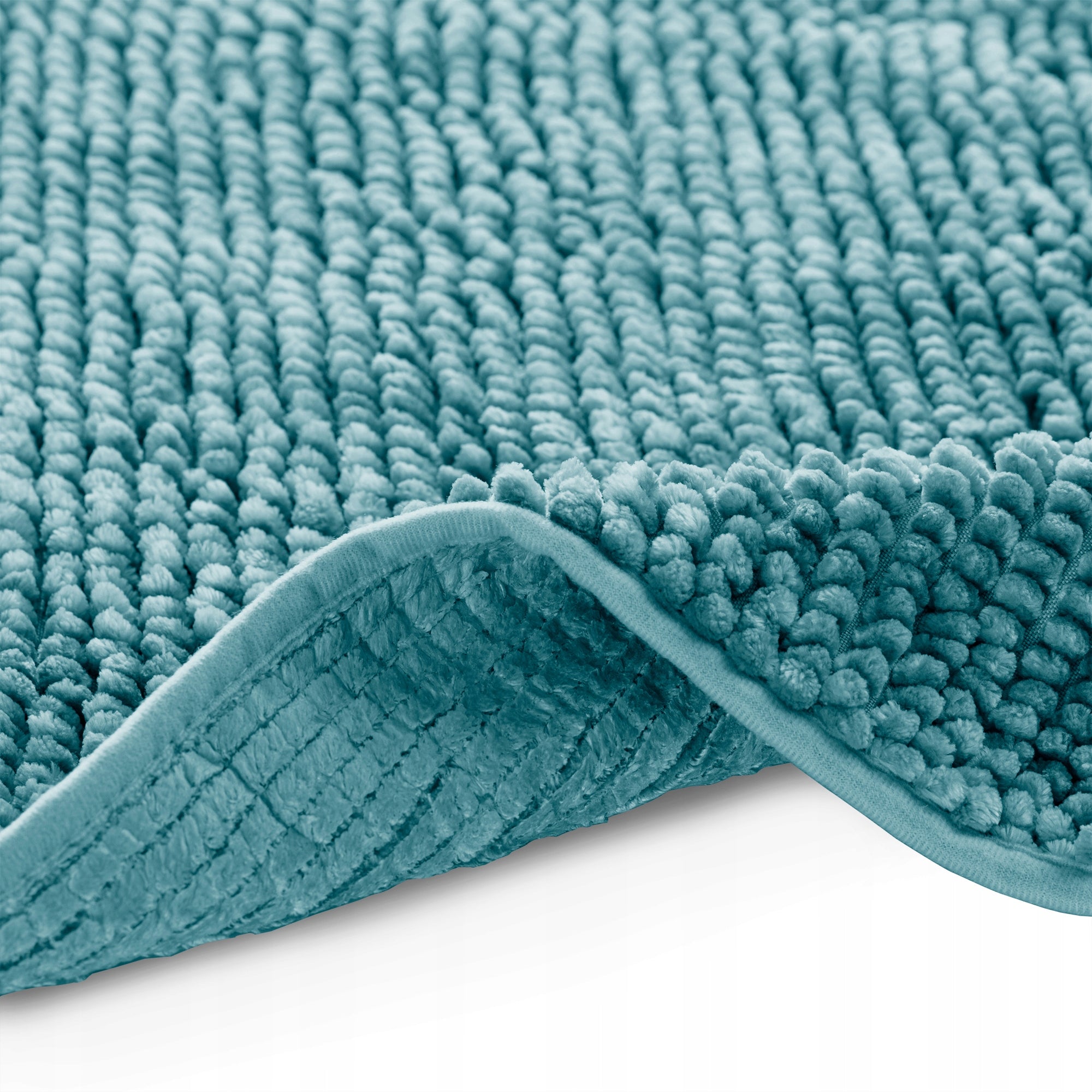 RESTILO Bathroom Rug Non-Slip Chenille Shaggy 50X70 Turquoise Manufacturer code 190000659