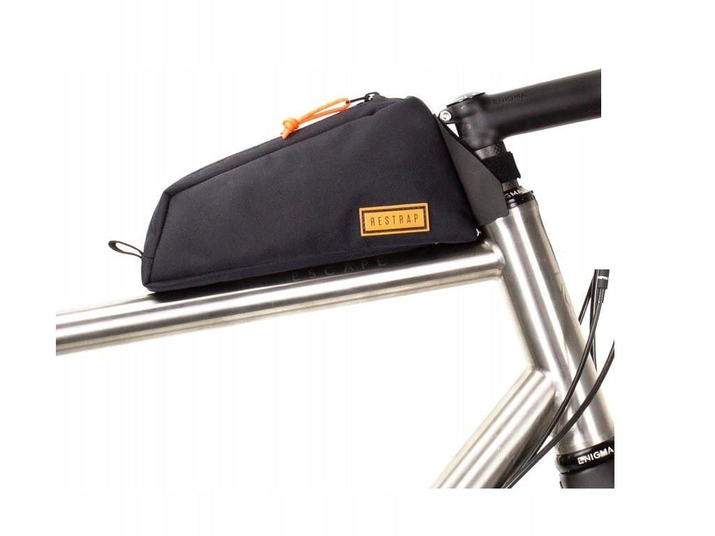 RESTRAP TOP TUBE BAG BOLT-ON FOR FRAME, BLACK