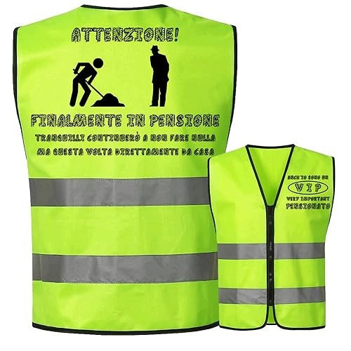 RETIREMENT VEST GIFT FOR MAN JOKE HUMOR GADGET FOR HOME Brand no brand