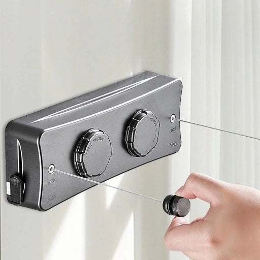 RETRACTABLE DRYING CORD LAUNDRY CORD INDOOR DRYING CORD 5.1m Customs tariff code 73239900