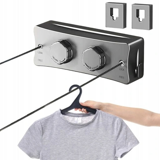 RETRACTABLE DRYING CORD LAUNDRY CORD INDOOR DRYING CORD 5.1m