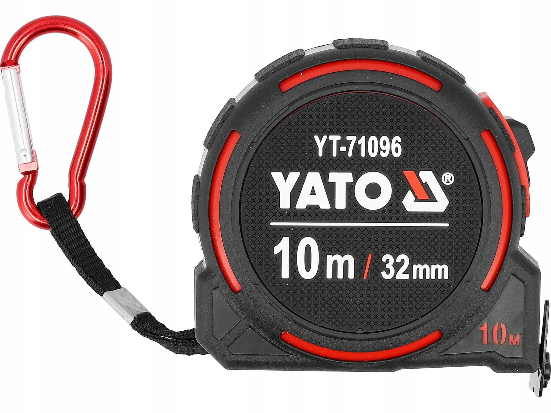 RETRACTABLE MEASURE 10m x 32mm YATO MEASURING TAPE METAL MEASURING CUP WITH LOCK Manufacturer code YT-71096