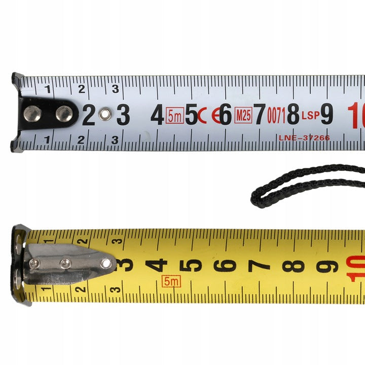RETRACTABLE MEASURE 5M 25MM METER DOUBLE-SIDED HITCHHIKING WITH STEEL MAGNET Kind measuring tape