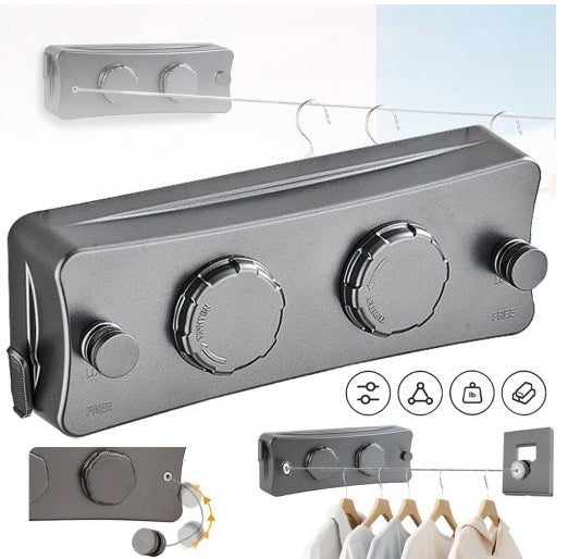 RETRACTABLE STURDY CLOTHES DRYING CORD INNER PORTABLE LIGHTWEIGHT CORD Packaging status original