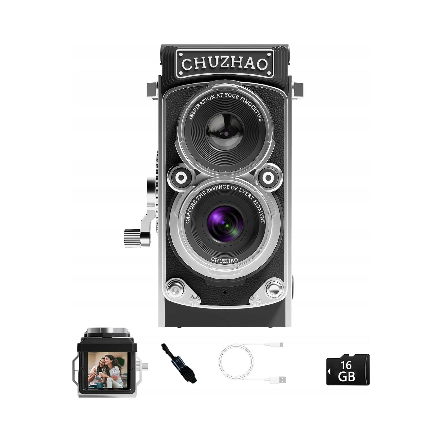 RETRO DIGITAL CAMERA CHUZHAO M1 12MP 1080P MINI VINTAGE CAMERA