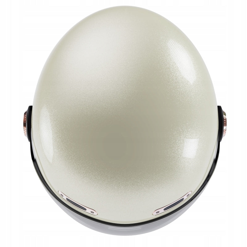RETRO HELMET STORMER HISTORY OFF WHITE CREAM GLOSS Size M Manufacturer's catalog number 406-21IE-A03-09