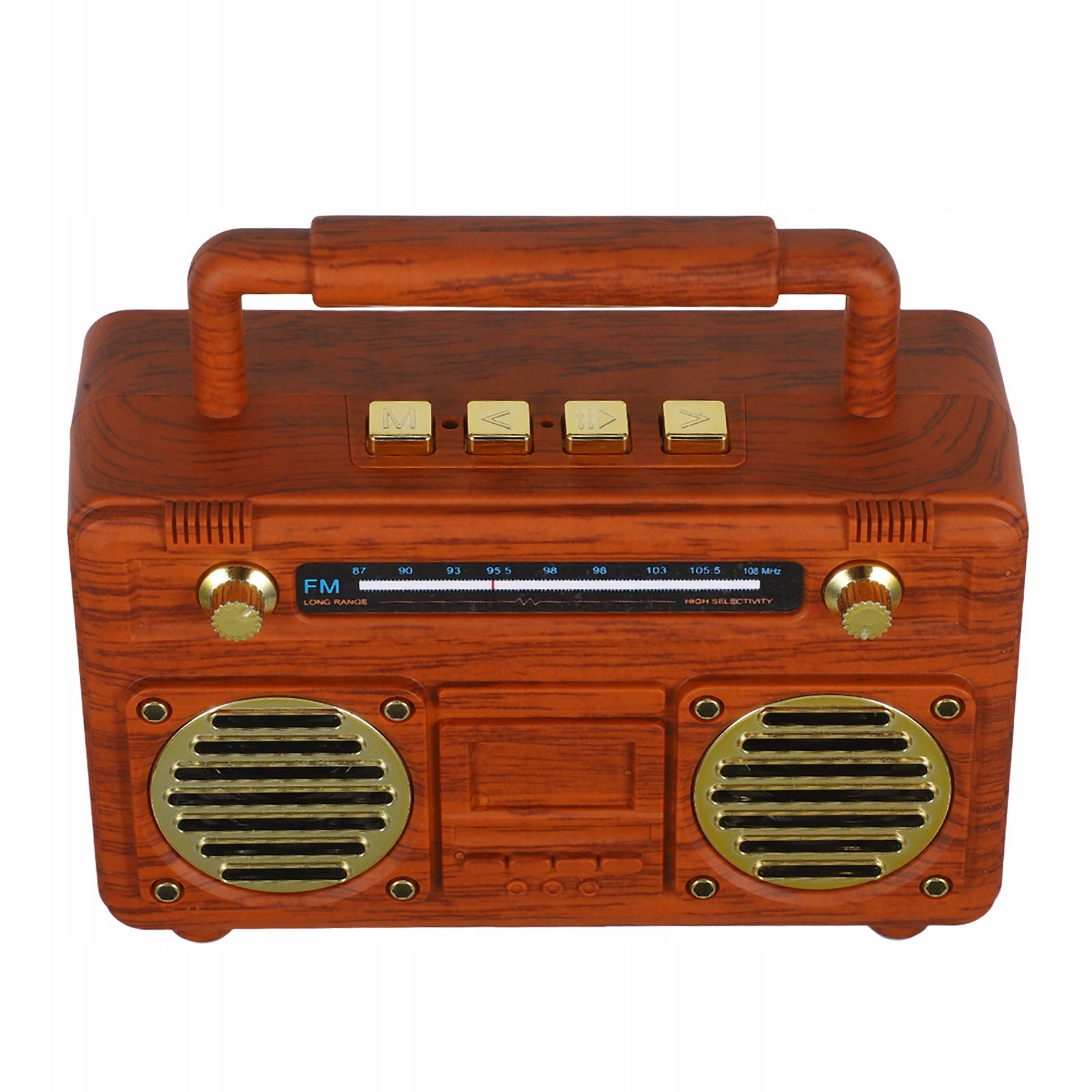 RETRO WIRELESS MINI SPEAKER WITH SUBWOOFER FOR HOME AND OUTDOOR Model other